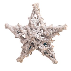 Estrela Chalé Natural Tamanho P