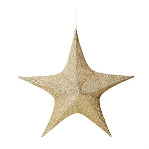 Estrela Decorativa Glitter Nude 60 cm (Shine)