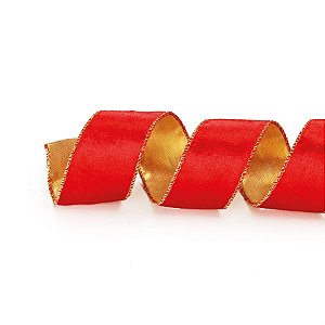 Fita de Natal Vermelho 10cm (Pet Christmas) - 3 Un
