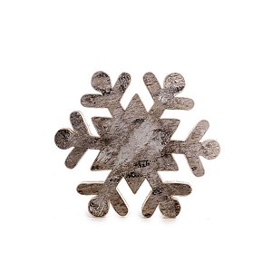 Floco de Neve Branco Tamanho G - 2 Un