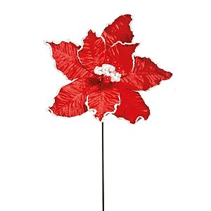 Flor Pontuda Vermelho - 6 Un