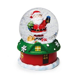 Globo Base de Casa Verde Bandeira e Vermelho