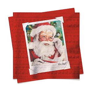 Guardanapo de Natal Noel 32,5X32,5cm com 20 Folhas