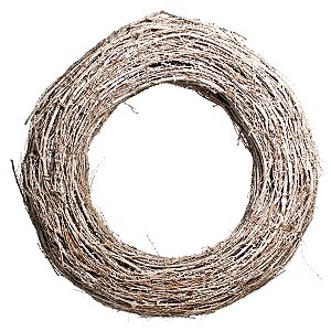 Guirlanda de Rattan Nevada Branco Tamanho G