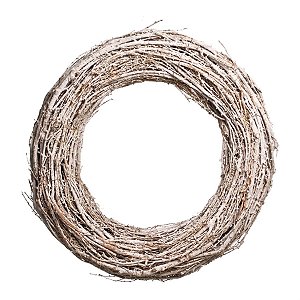 Guirlanda de Rattan Nevada Branco Tamanho M
