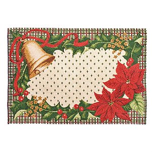 Jogo Americano Sino e Flores Colorido