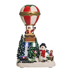 Montanha com Noel 3 AA Colorido (Cenários com Movimento)