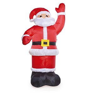 Papai Noel Vermelho e Branco (Inflaveis)
