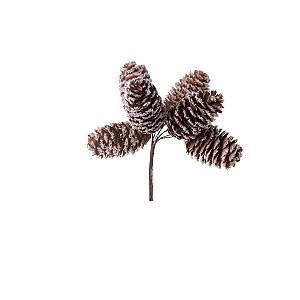 Pick com Pinhas Glitter Marrom (Picks) - 1 Un