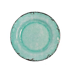 Prato de Natal Verde Claro 20cm (Melamina) - 2 Un