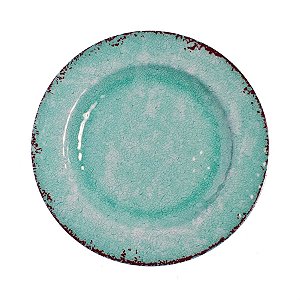 Prato de Natal Verde Claro 30cm (Melamina) - 2 Un