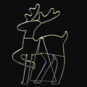 Rena de Natal Clara Tamanho G 100cm