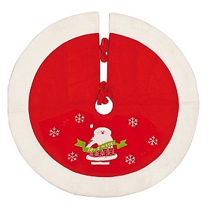 Saia Feliz Natal Colorido 70cm