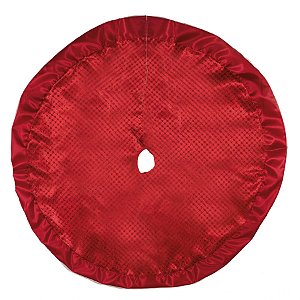 Saia Quadrados Vermelho 100 cm (Saias e Acessórios)