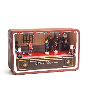 Tv com Personagens Colorido Bivolt (Cenários com Movimento)