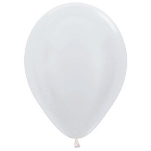 Balão Látex Satin Pérola 5" / 13cm - 50 Un