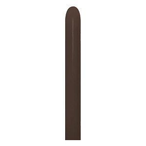 Balão Látex Twist Fashion Chocolate 260'' / 5x150cm - 50 Un