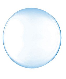 Balão Bolha Clear Azul 36'' / 91cm