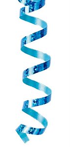 Acessório Fitilho para Balão Holográfico Azul 11mm x 450m