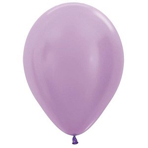 Balão Látex Satin Lilás 12" / 30cm - 50 Un