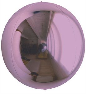 Balão Metalizado Redondo Esfera Lilás 24'' / 60cm