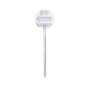 Pick para Docinhos com Ursinho Ll Branco - 24 Peças