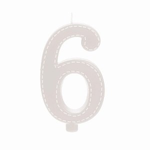 Cromus - Vela Grande n° 6 Branco - 1 unidade