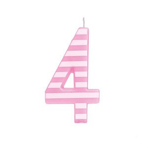 Cromus - Vela Grande n° 4 Listra Rosa Branca - 1 unidade
