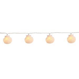 Varalzinho de Led Conchas Branco