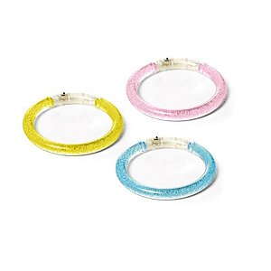 Acessório Pulseira com Led Liso Sortido 8 cm
