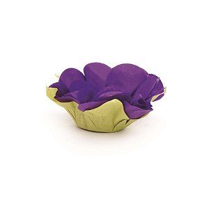 Forminhas para Doces Flores com Folhas Uva - 40 Un