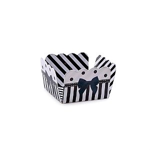 Forminhas para Doces Lacinho Preto - 50 Un