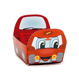 Forminhas para Doces Carrinho Vermelho - 24 Un