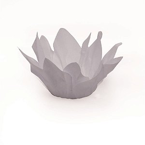Forminhas para Doces Paris Liso Prata - 40 Un