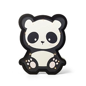 Festa Panda - Led de Madeira Panda 22,5x2,5x29