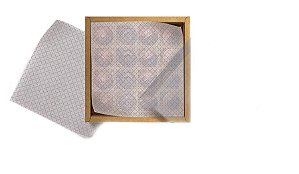 Papel Manteiga Cacau 36,9X3,6 - 100 Un