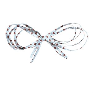 Fio Kraft Médio Poá Azul e Marrom 40mmx7,5m