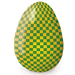 Folha Chumbo Xadrez Brasil Verde e Amarelo 8X7,8 - 300 Un