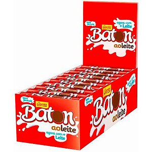 Chocolate Baton Garoto ao Leite 16g - 30 Un