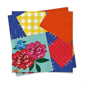 Guardanapo Arraía 24,5x24,5 com 20 Folhas