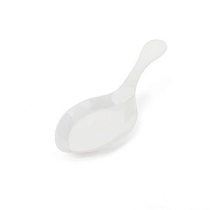 Colher Indiana 10Cm Branca - 24 Un