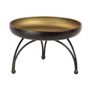 Bandeja de Metal com Pé - M 25x25x16