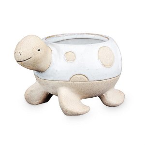 Vasinho de Cerâmica com Tartaruga - M