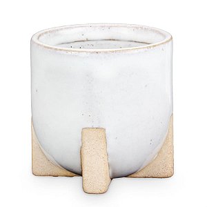 Cachepot Cerâmico com Pé 8x8x8