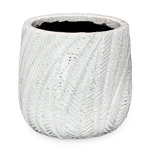 Vaso de Cerâmica com Ondas M 20x20x20