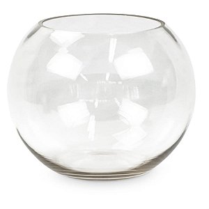 Aquário de Vidro Transparente M 25x25x20