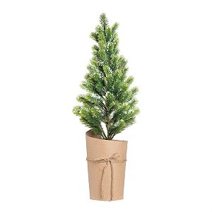 Mini Pinheiro Verde e Marrom 67cm