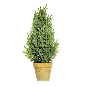 Mini Pinheiro Verde e Marrom G 50cm