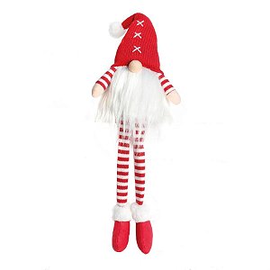 Kringle Sentado Perna Comprida Vermelho