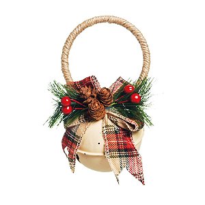 Guizo com Folhas e Cerejas Branco 16cm - 2 Un